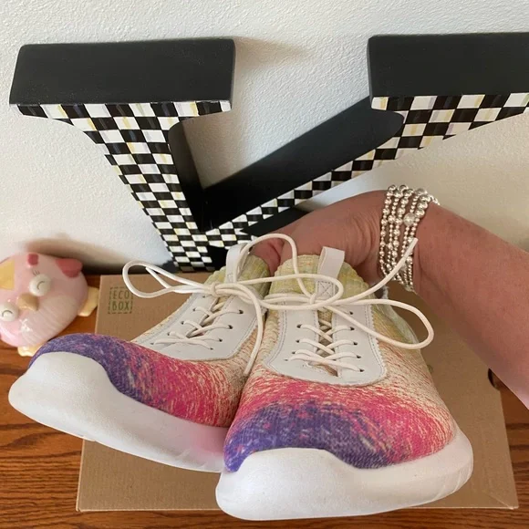 Remonte Ophelia 04 Rainbow Comfort Sneaker R5704-90 Size 40 Almost New In Box! - Picture 6 of 13